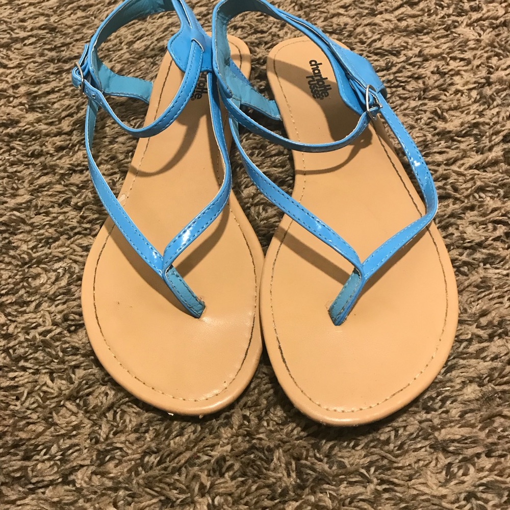 Baby Blue Charlotte Russe Sandals